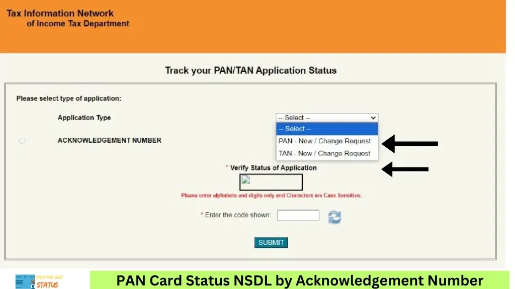 How to Track/Know PAN Card Status by Name, Mobile & Acknowledgment No 2 PAN Card Status NSDL by Acknowledgement Number